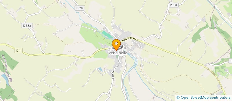 localisation de l'entreprise MADAME ZAHRA MOGINOT  AURIAC-SUR-VENDINELLE