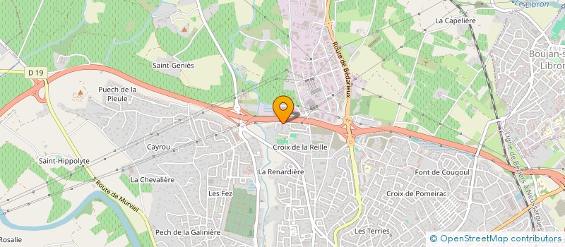 localisation de l'entreprise MADAME ZAHRA MOUHOU à BEZIERS