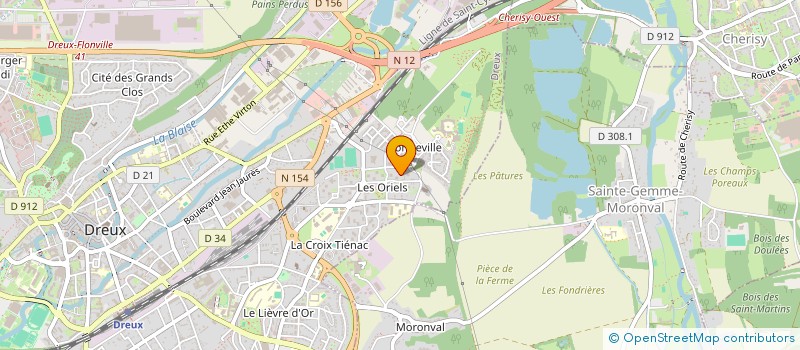 localisation de l'entreprise MADAME ZAHRA MOUMEN à DREUX