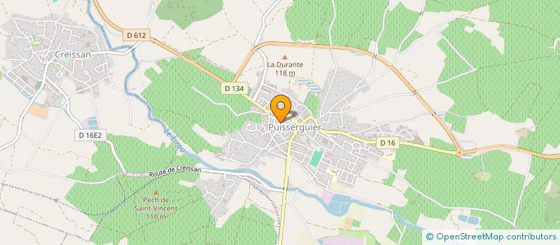 localisation de l'entreprise MADAME ZAHRA OULJE  PUISSERGUIER