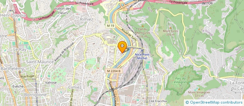 localisation de l'entreprise MADAME ZAHRA TSABET  NICE