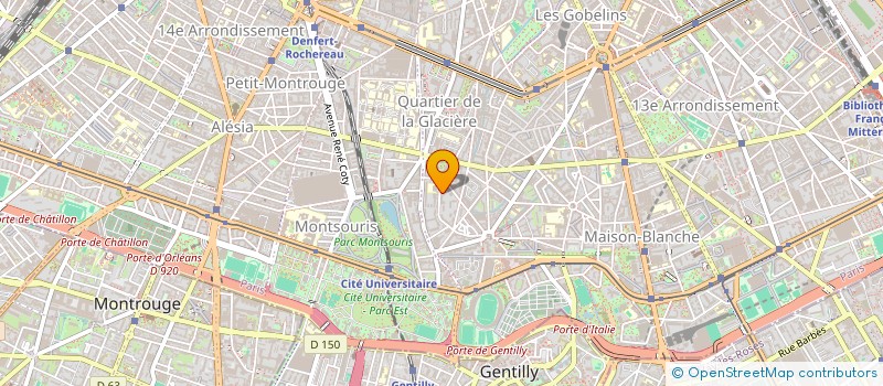 localisation de l'entreprise MADAME ZAHRA ZAHOUA  PARIS