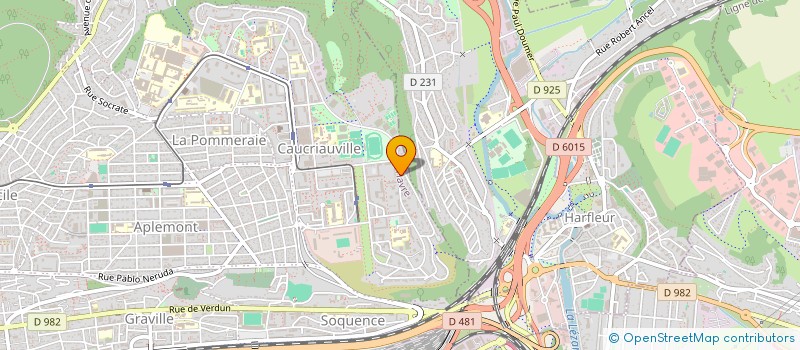 localisation de l'entreprise MADAME ZAHRATHY MOILIME  LE HAVRE