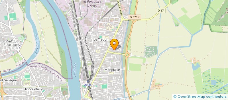 localisation de l'entreprise MADAME ZAIA DJEFAFLIA à ARLES
