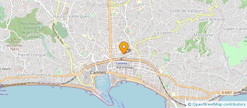 localisation de l'entreprise MADAME ZAIA HEBBADJE à CANNES