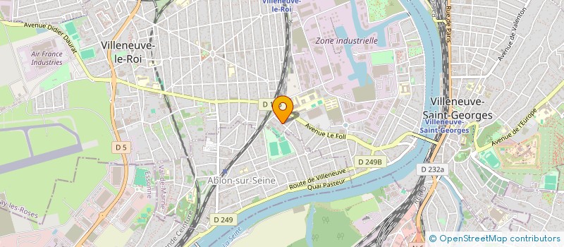 localisation de l'entreprise MADAME ZAIBUN MALIK  VILLENEUVE-LE-ROI