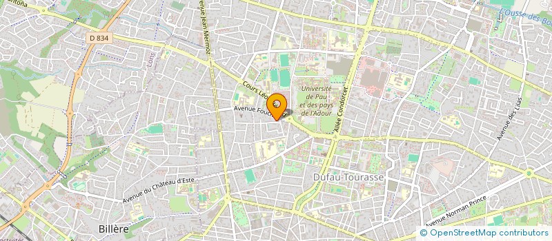 localisation de l'entreprise MADAME ZAID GEBREMEDHIN HAILLU à PAU