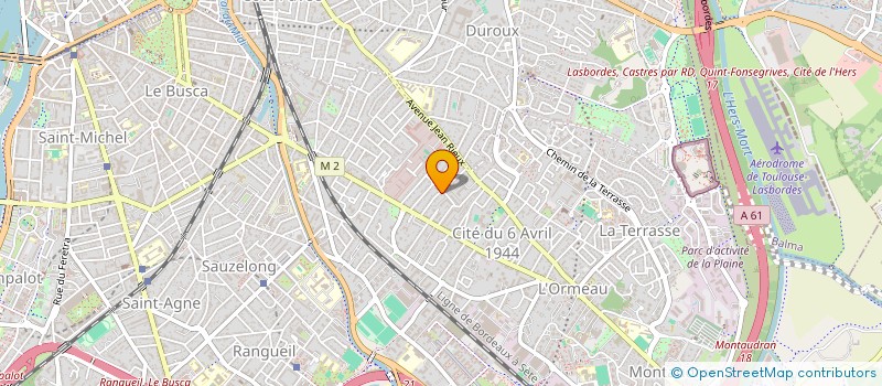 localisation de l'entreprise MADAME ZAIDA ABDALLAH à TOULOUSE