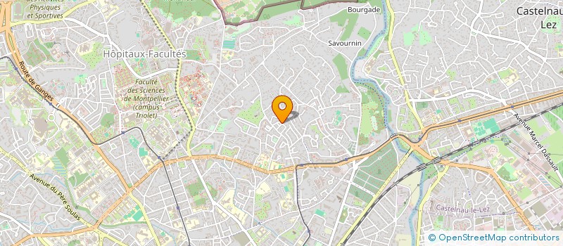 localisation de l'entreprise MADAME ZAIDA BARTOLOME DIAZ à MONTPELLIER