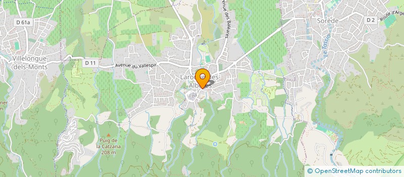 localisation de l'entreprise MADAME ZAIDA GALINDO  LAROQUE-DES-ALBERES