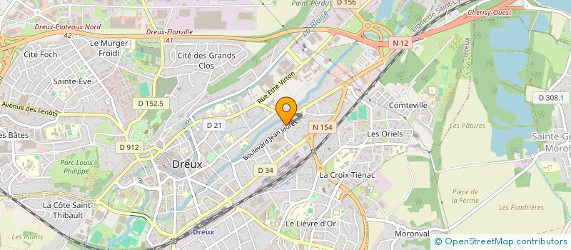 localisation de l'entreprise MADAME ZAIDATI HOUMADI à DREUX