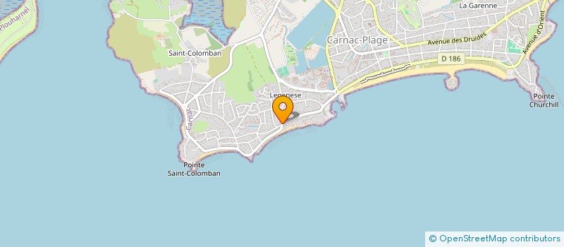 localisation de l'entreprise MADAME ZAIG BOUXIN  CARNAC