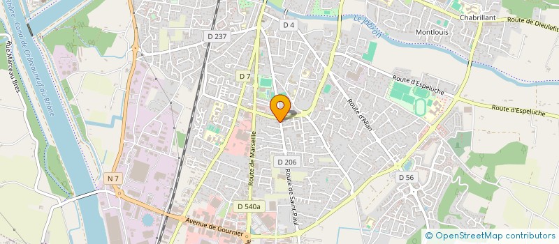 localisation de l'entreprise MADAME ZAINA AARAB  MONTELIMAR