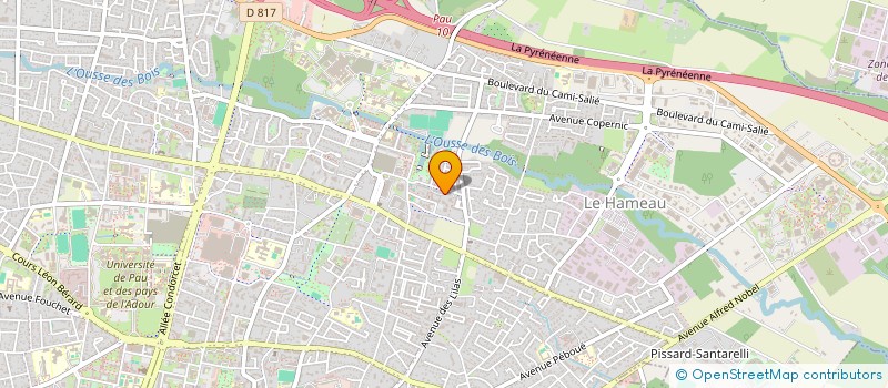 localisation de l'entreprise MADAME ZAINA ABOUZOUL à PAU