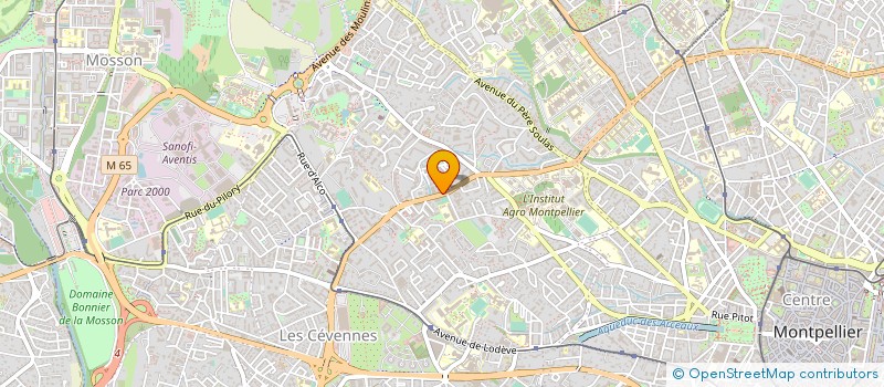 localisation de l'entreprise MADAME ZAINA AIT BOUJEMAA à MONTPELLIER