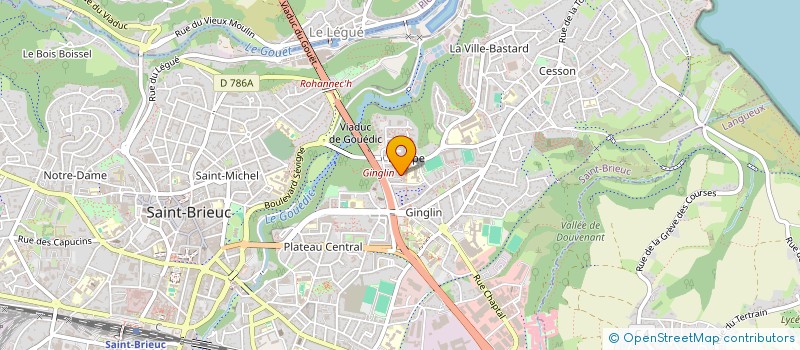 localisation de l'entreprise MADAME ZAINAB ABDALLA MIRGHANI à SAINT-BRIEUC