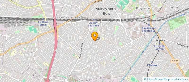 localisation de l'entreprise MADAME ZAINAB BAH à AULNAY-SOUS-BOIS
