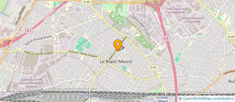 localisation de l'entreprise MADAME ZAINABA HASSANI à LE BLANC-MESNIL