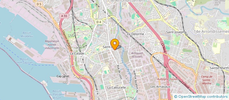 localisation de l'entreprise MADAME ZAINABA MOHAMED à MARSEILLE