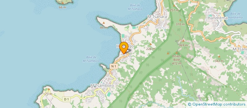 localisation de l'entreprise MADAME ZAINOUNI MADI  MTSAMBORO