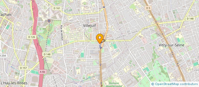 localisation de l'entreprise MADAME ZAIQUN FENG  VILLEJUIF