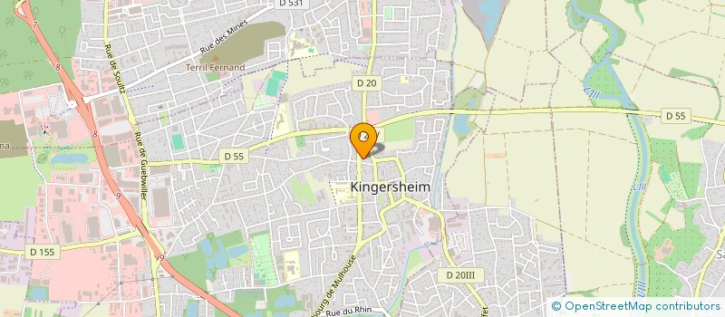 localisation de l'entreprise MADAME ZAIRA CHEKHI à KINGERSHEIM