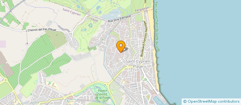 localisation de l'entreprise MADAME ZAIRA MALDONADO VINUEZA  SAINT-CYPRIEN