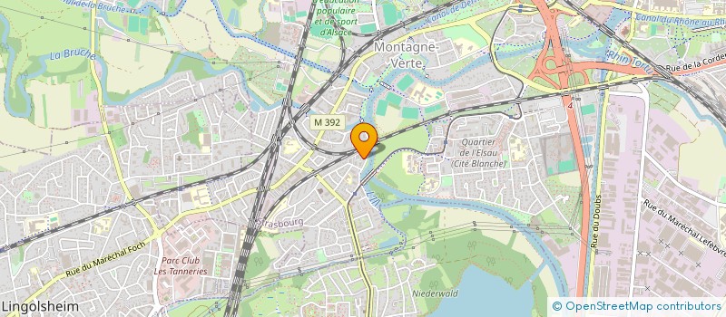 localisation de l'entreprise MADAME ZAIRA TIMERSULTANOVA  STRASBOURG