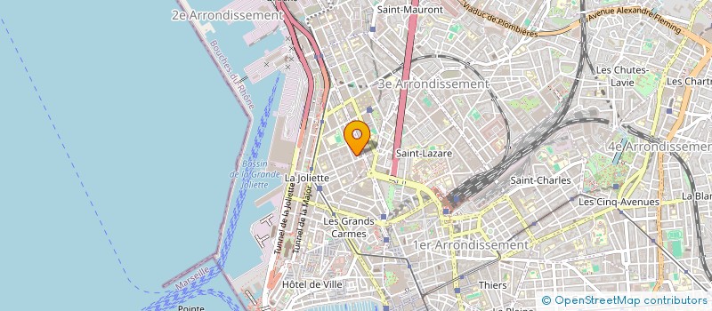 localisation de l'entreprise MADAME ZAKARIA BENZERGA à MARSEILLE