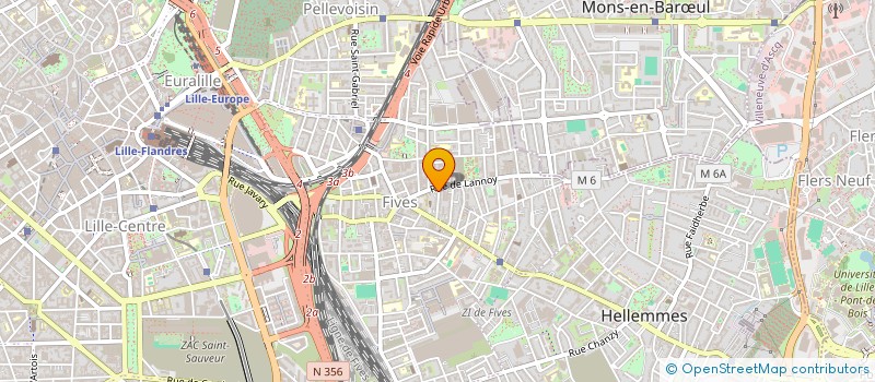 localisation de l'entreprise MADAME ZAKARIAE DAOUDI  LILLE