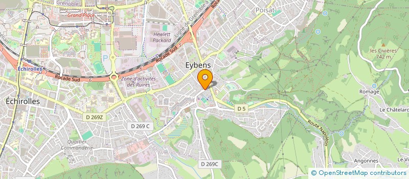 localisation de l'entreprise MADAME ZAKIA ALALI AL HWIJ  EYBENS