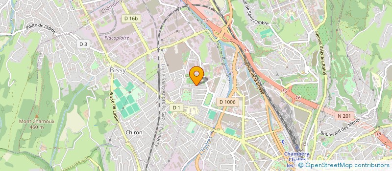 localisation de l'entreprise MADAME ZAKIA ATMANE  CHAMBERY