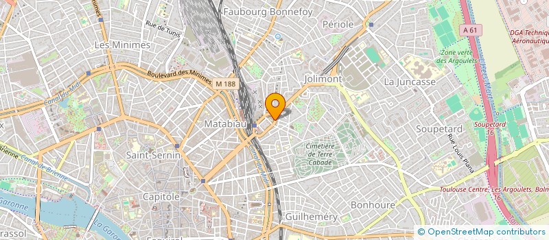 localisation de l'entreprise MADAME ZAKIA DIF à TOULOUSE