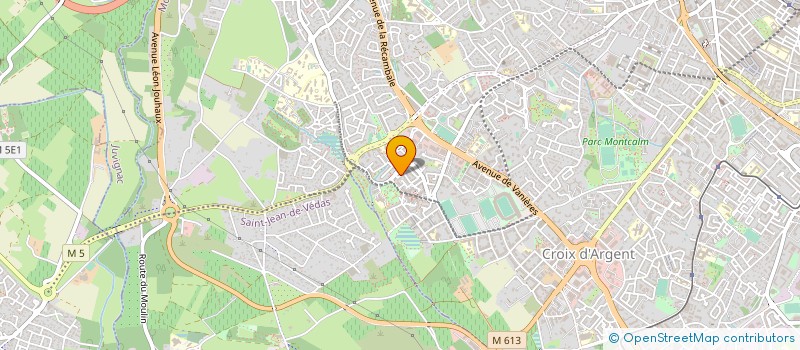 localisation de l'entreprise MADAME ZAKIA EDDAOUIA à MONTPELLIER