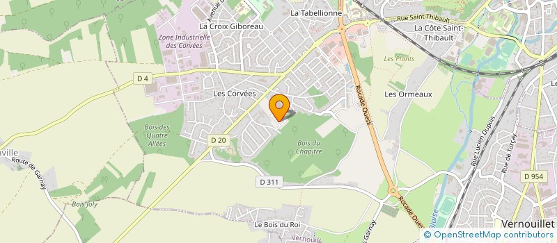 localisation de l'entreprise MADAME ZAKIA EL HABZIZ à VERNOUILLET