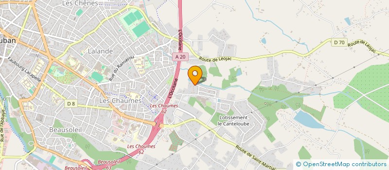 localisation de l'entreprise MADAME ZAKIA EL HAMIMI  MONTAUBAN