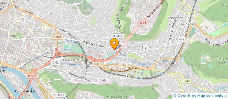 localisation de l'entreprise MADAME ZAKIA ES-SAGUER  ROUEN