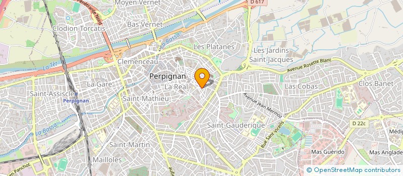 localisation de l'entreprise MADAME ZAKIA FERROUDJI à PERPIGNAN