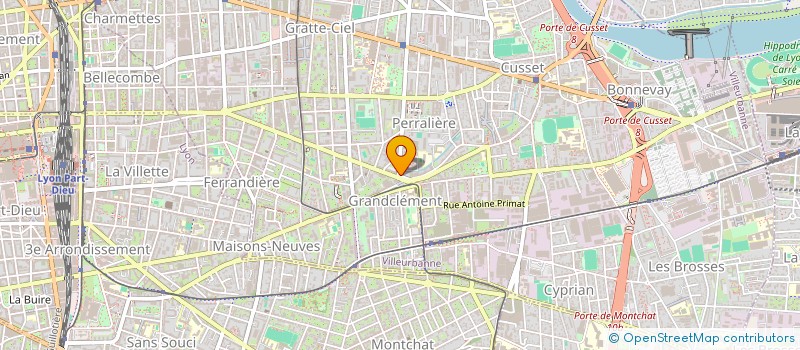 localisation de l'entreprise MADAME ZAKIA ISMAEL  VILLEURBANNE