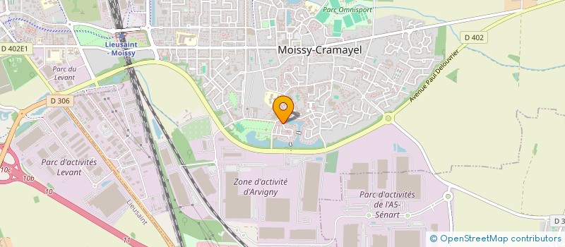 localisation de l'entreprise MADAME ZAKIA LAHYANE à MOISSY-CRAMAYEL