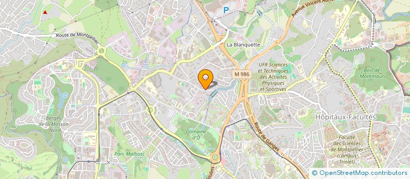 localisation de l'entreprise MADAME ZAKIA LASRI à MONTPELLIER