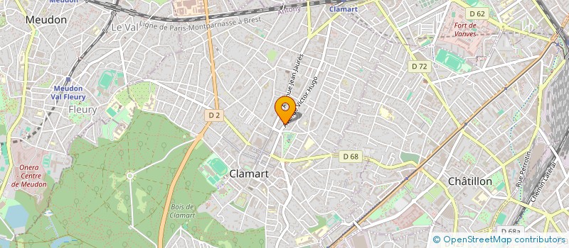 localisation de l'entreprise MADAME ZAKIA LEKHZAIBI à CLAMART