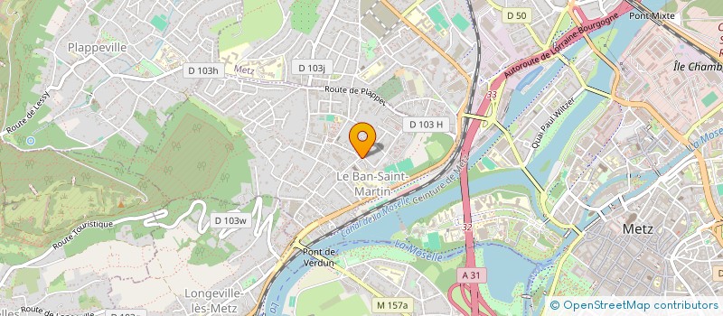 localisation de l'entreprise MADAME ZAKIA OUMAR  LE BAN-SAINT-MARTIN