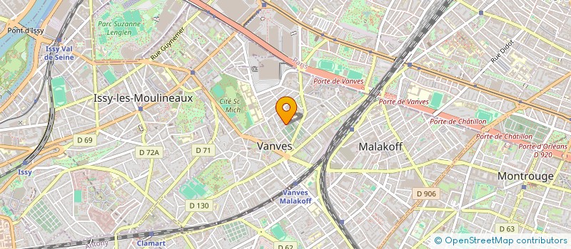 localisation de l'entreprise MADAME ZAKIA ZIDANE à VANVES