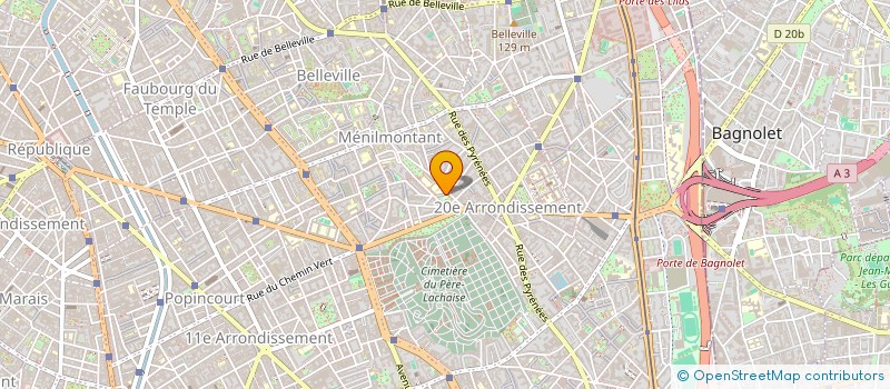 localisation de l'entreprise MADAME ZAKLINA PAVLOVIC  PARIS