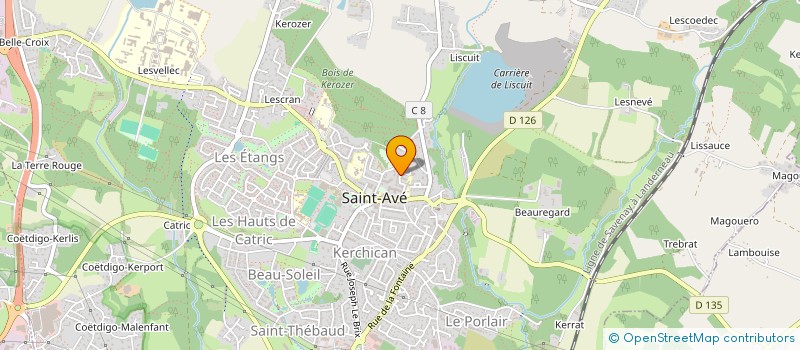 localisation de l'entreprise MADAME ZALHATA AHAMADA MBAE  SAINT-AVE