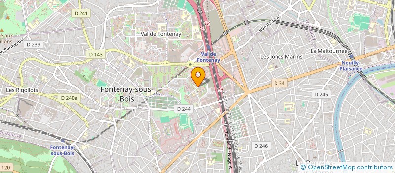 localisation de l'entreprise MADAME ZALHATA ISSA YOUSSOUF à FONTENAY-SOUS-BOIS