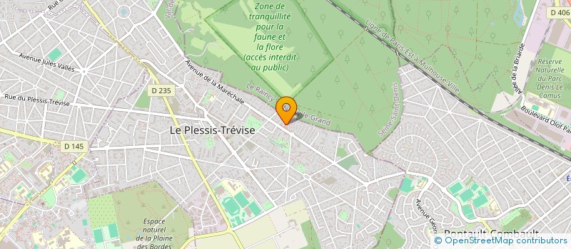 localisation de l'entreprise MADAME ZALIFA MMADI  LE PLESSIS-TREVISE