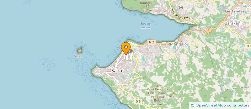 localisation de l'entreprise MADAME ZALIFA SOILIHI à SADA