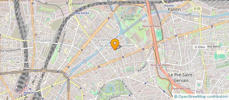 localisation de l'entreprise MADAME ZALIFATI ASSANI  PARIS